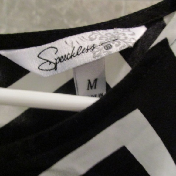 SPEECHLESS WOMENS TUNIC SZ MEDIUM - Picture 2 of 4